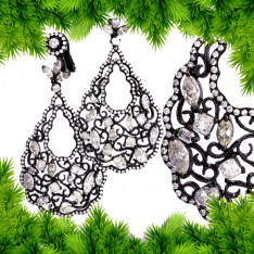 Diamond Chandelier Earrings | 11.0 CTW of Diamonds